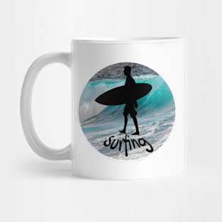 Surfing Mug